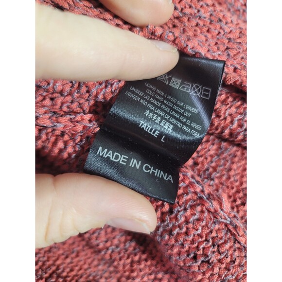 Cop Copine Knit Sweater Full Zip Gilet Preferer Size Large - Picture 7 of 7